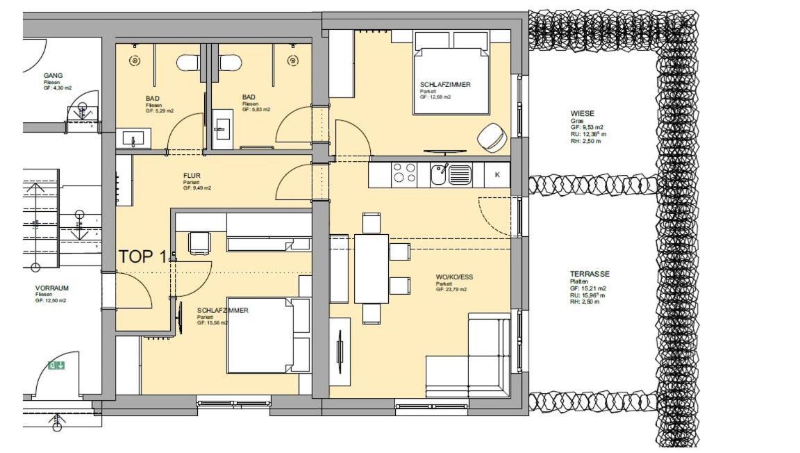 Herzis Appartements Ваграйн Экстерьер фото